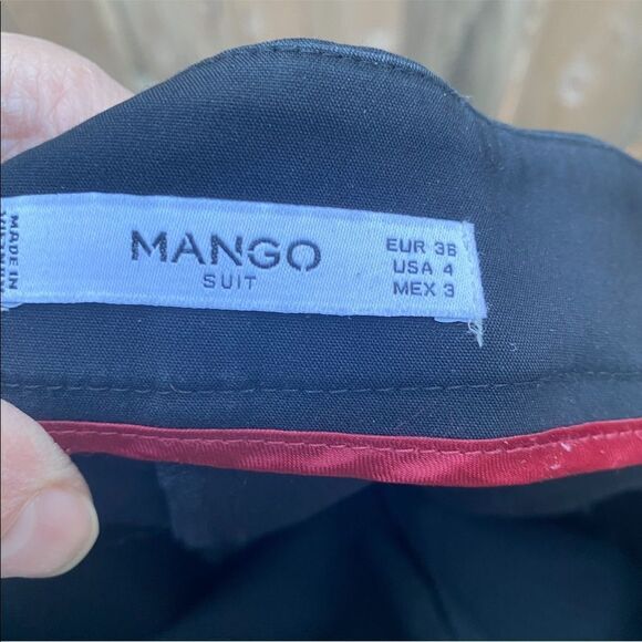 Mango black pants size 4 - Picture 5 of 7